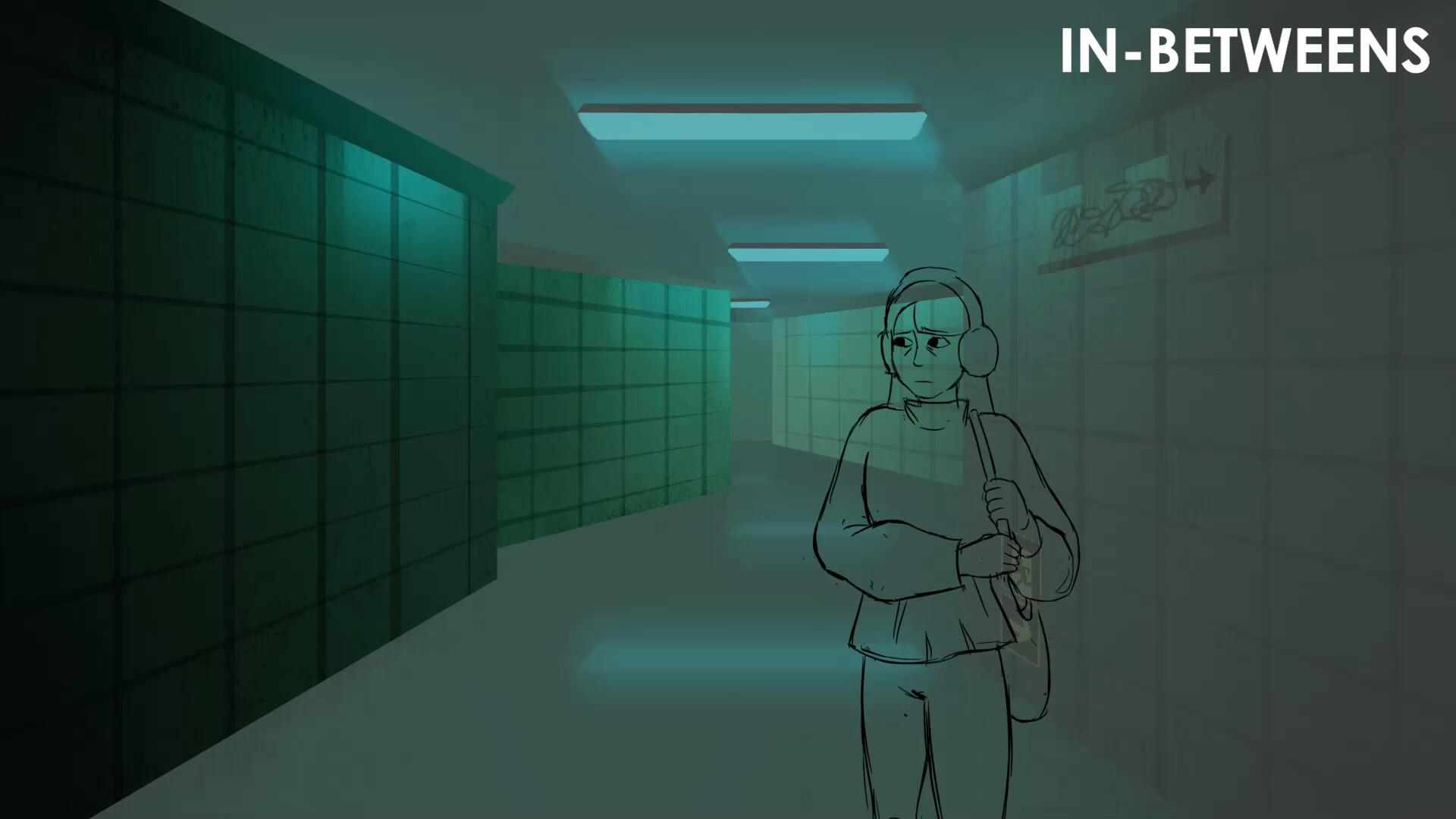 in-betweens animated by Samantha Luxford