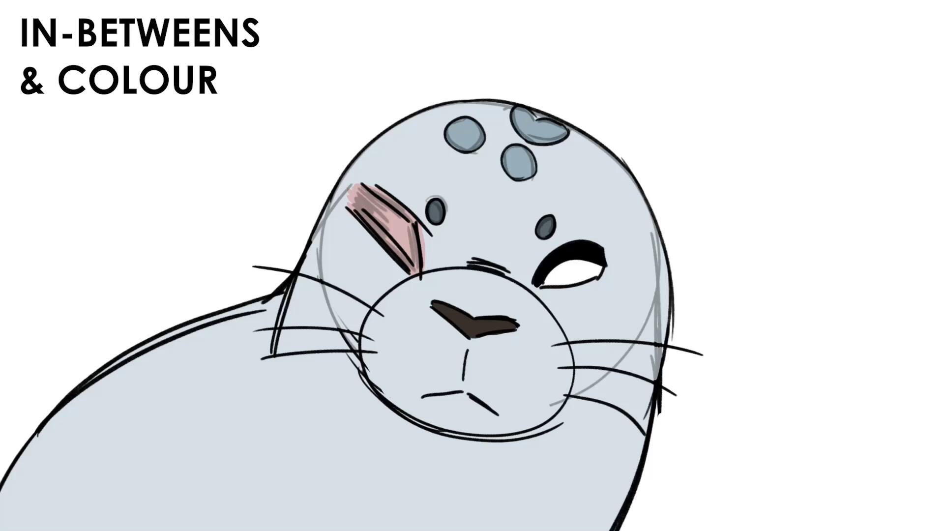 roughs & in-betweens animated by Samantha Luxford
