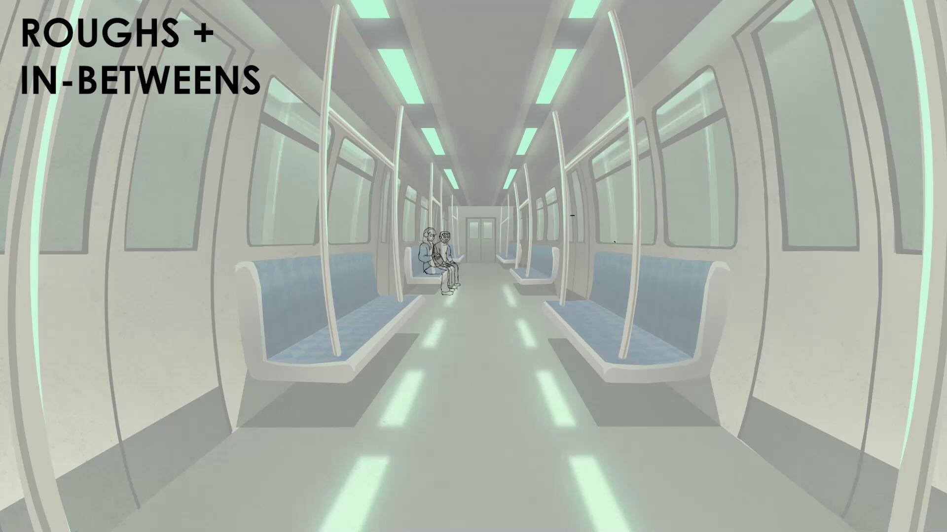 roughs & in-betweens animated by Samantha Luxford