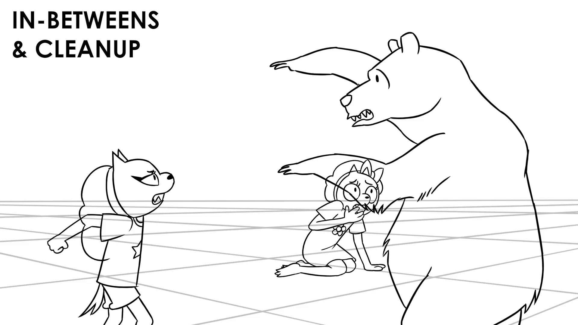 in-betweens animated by Samantha Luxford